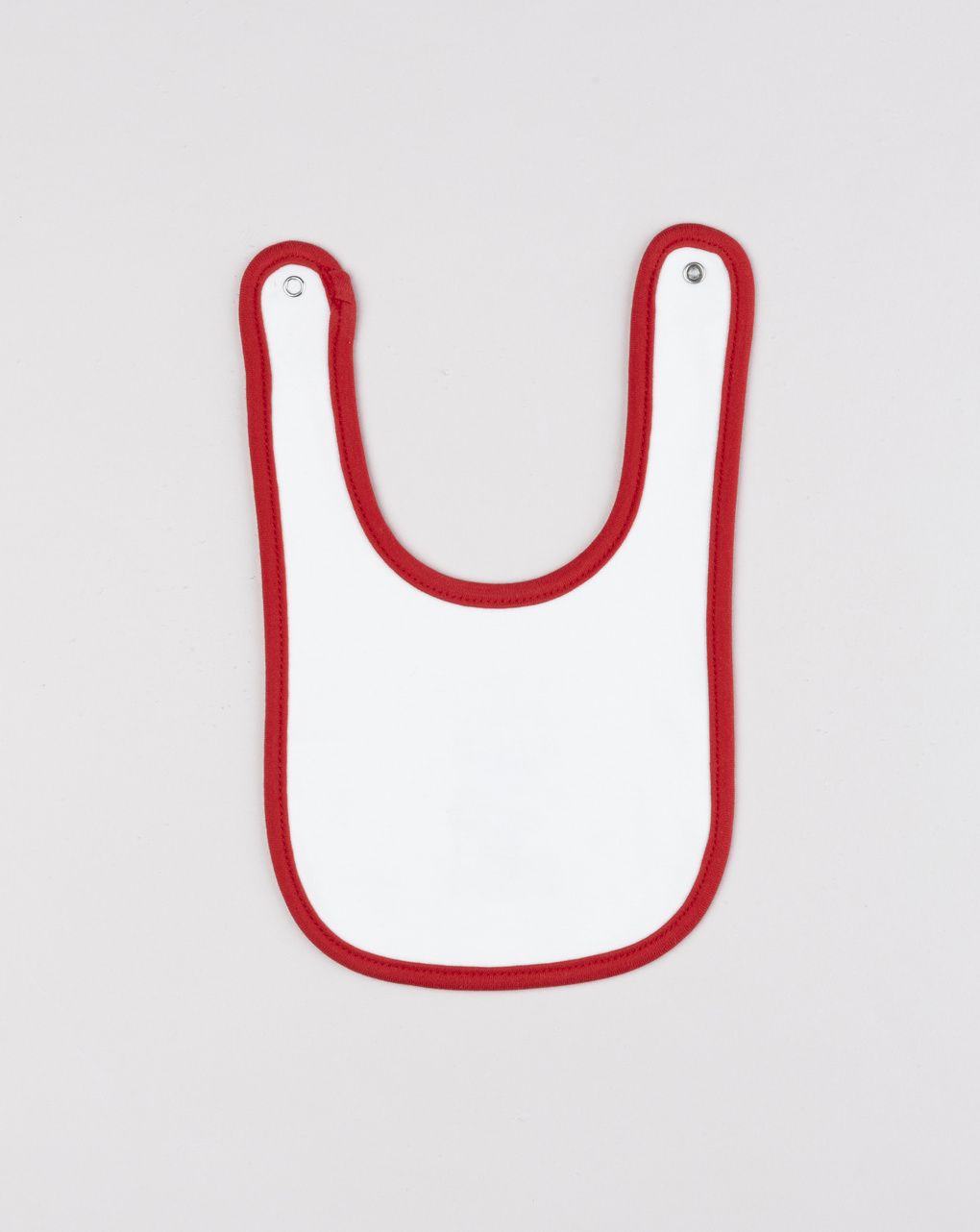 Bavaglino natalizio bianco e rosso serie stitch