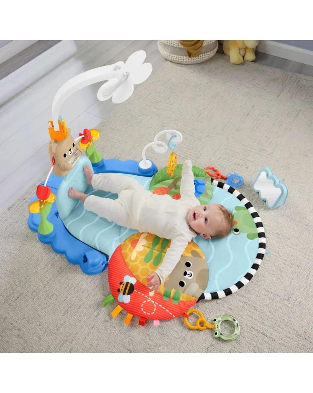 Fisher price palestra di attività 3 in 1 calci e dondolio