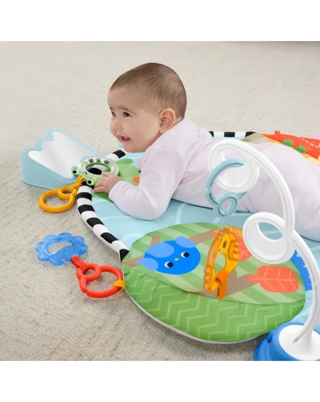 Fisher price palestra di attività 3 in 1 calci e dondolio