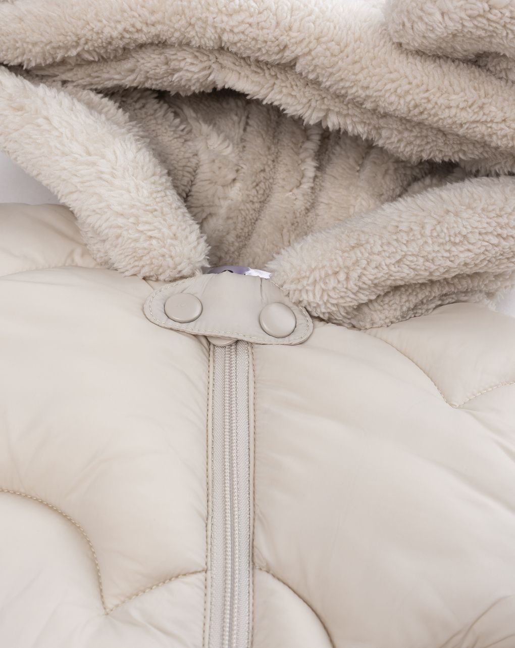 Tuta da neve neonato beige