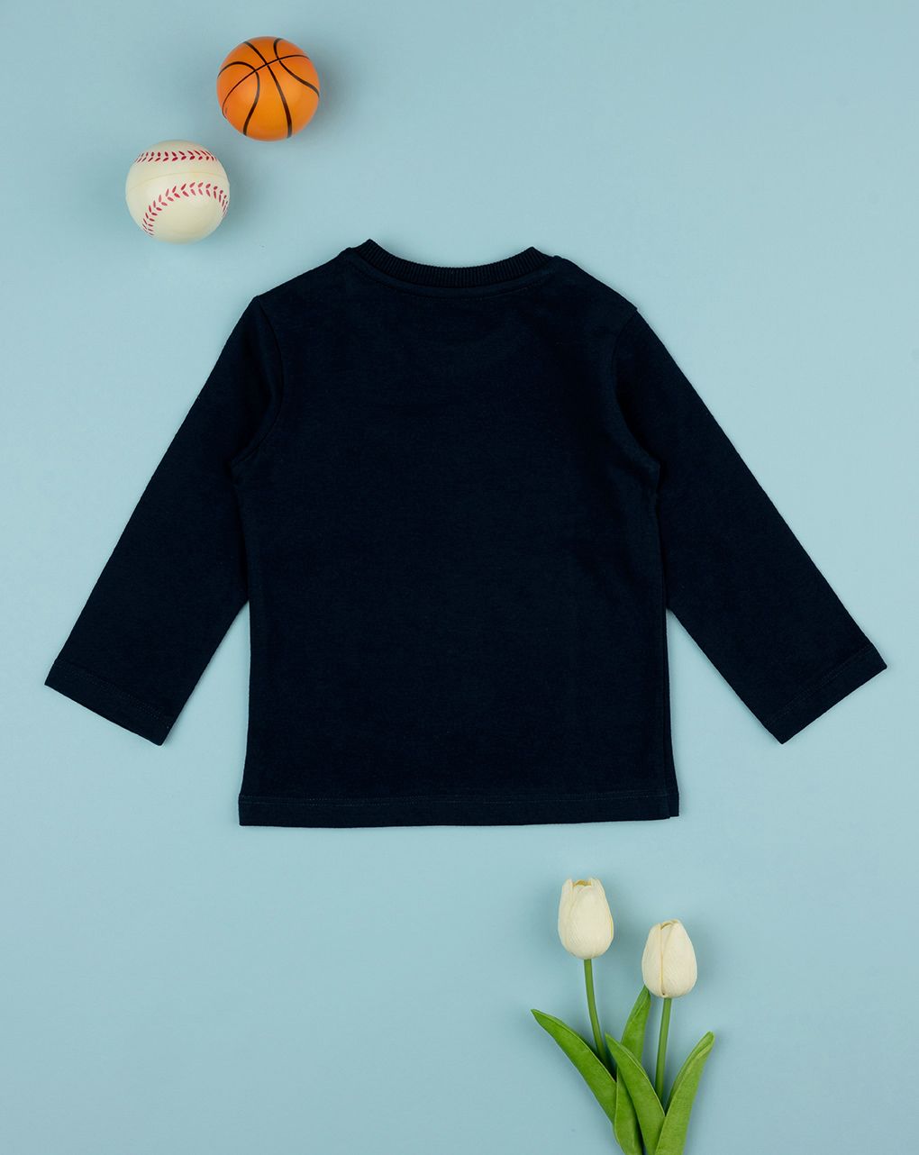 T-shirt jersey bimbo blu "special"