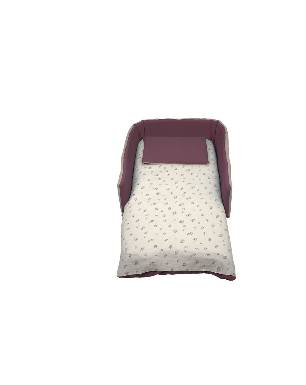 Set 1stclass 3 pz rosa del deserto -letto+materasso+piumone - italbaby
