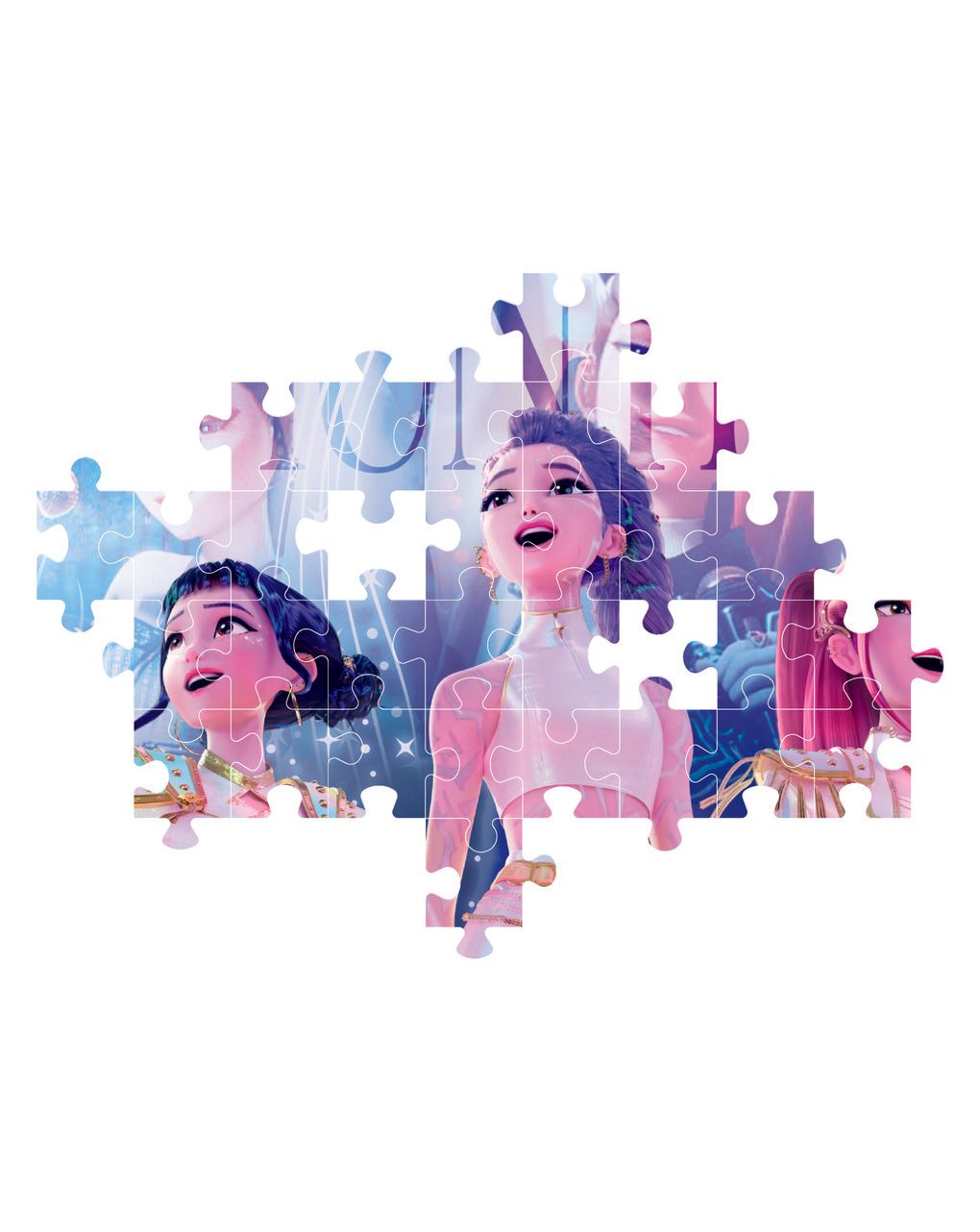 Clementoni - 27257 - puzzle 104 super kpop demon hunters