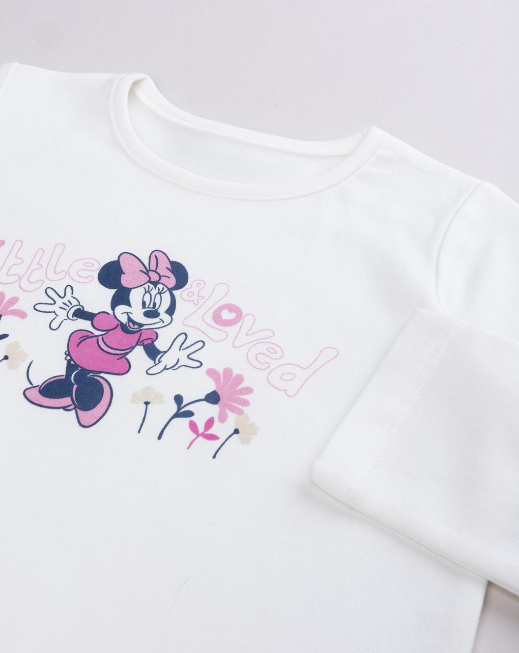 Pigiama felpato bambina due pezzi minnie mouse