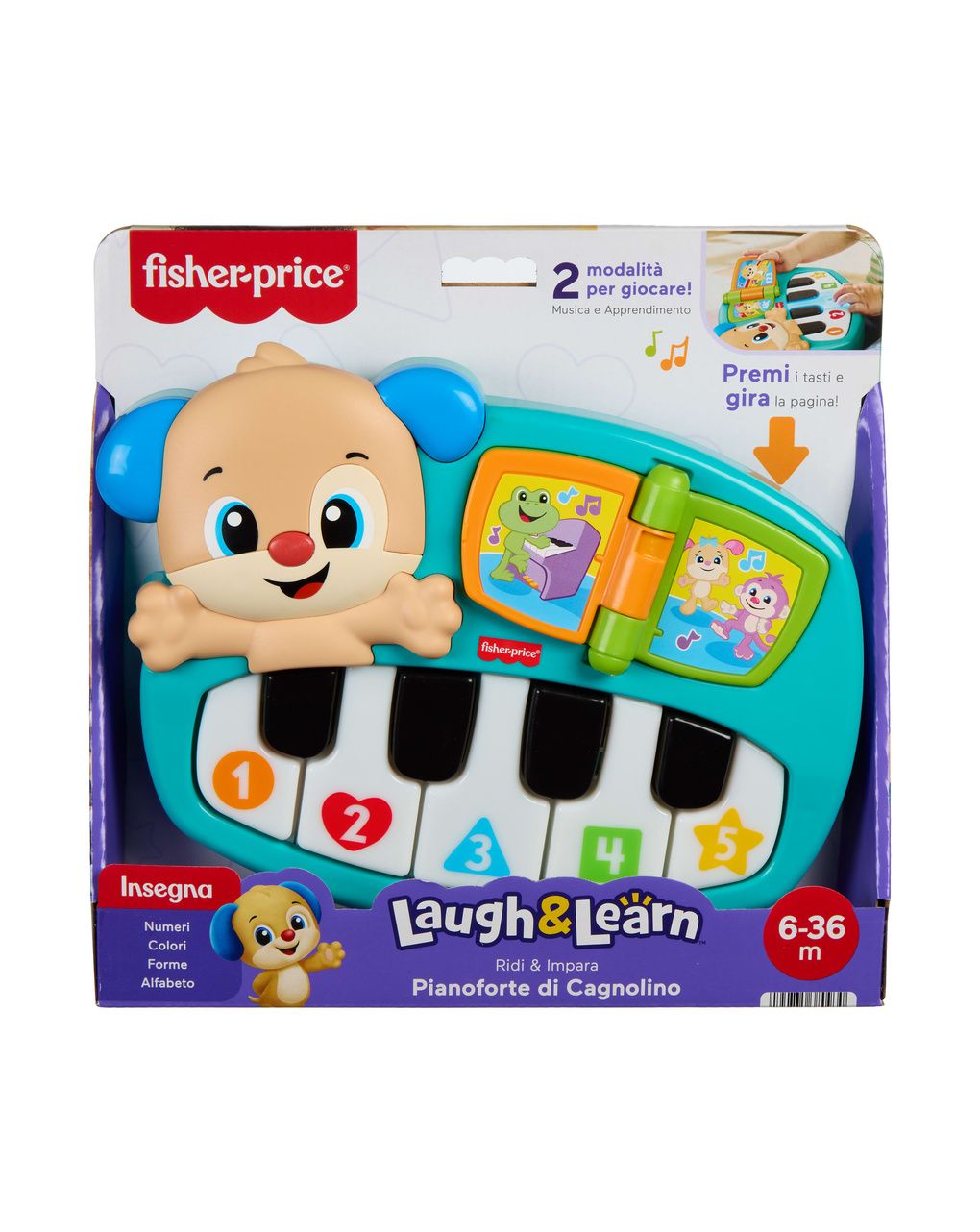 Fisher-price - pianoforte di cagnolino