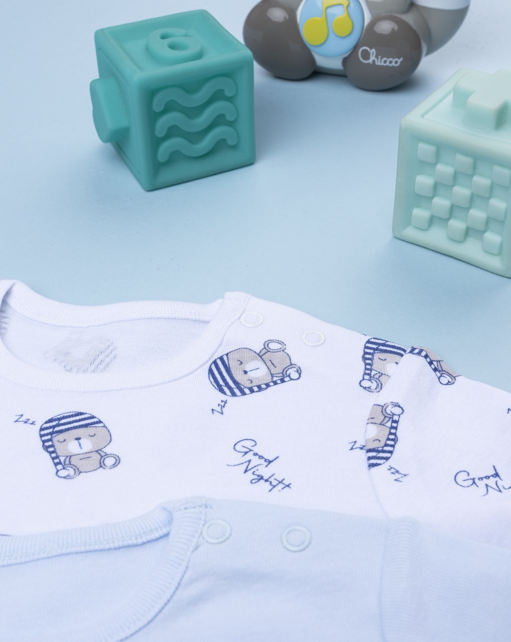 Pack 2 body bimbo azzurro good night