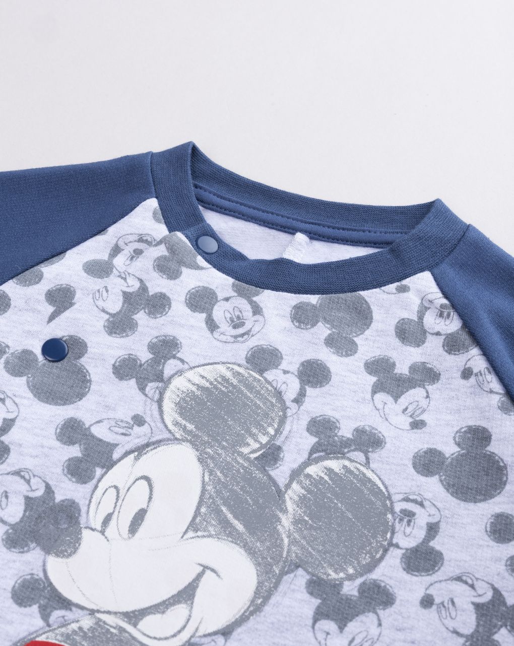 Pigiamone intero felpato bimbo mickey mouse