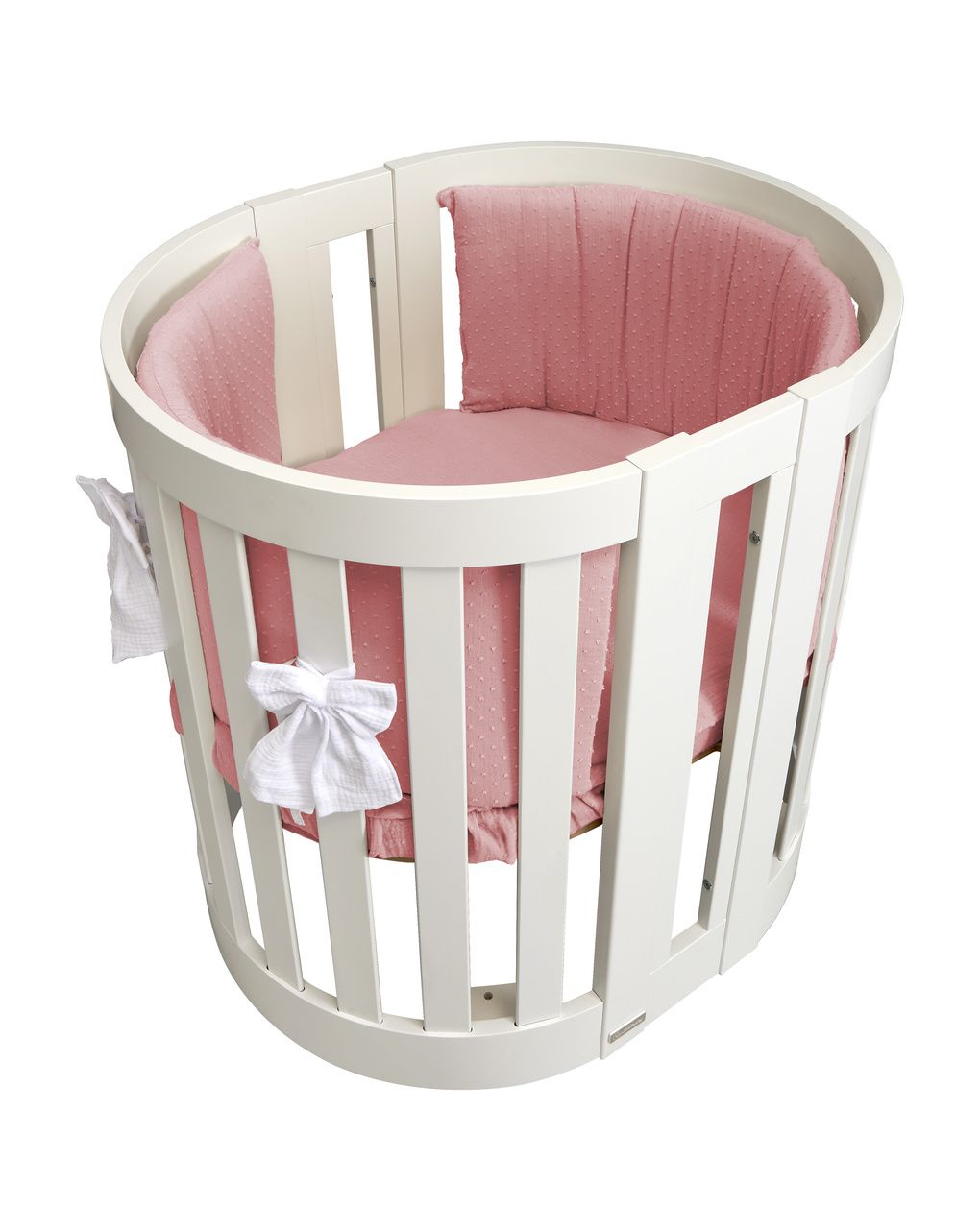 Set letto all-in-one con tessile plumeti rose - italbaby
