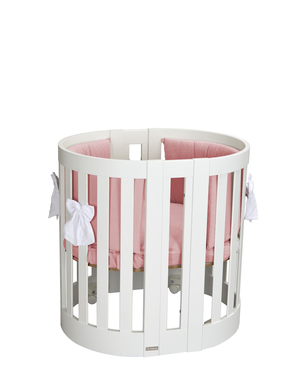 Set letto all-in-one con tessile plumeti rose - italbaby