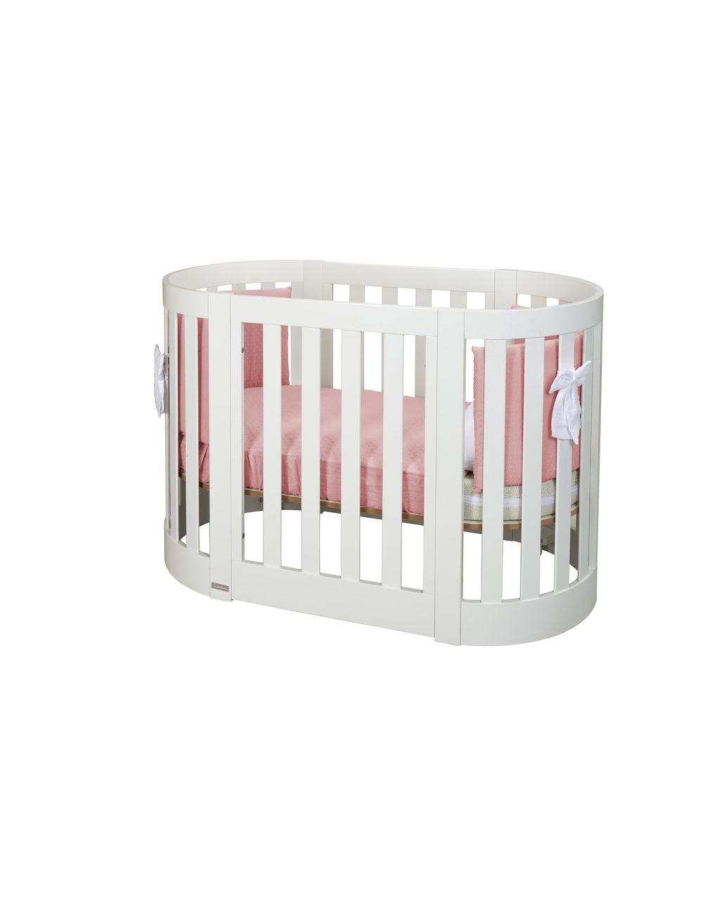 Set letto all-in-one con tessile plumeti rose - italbaby