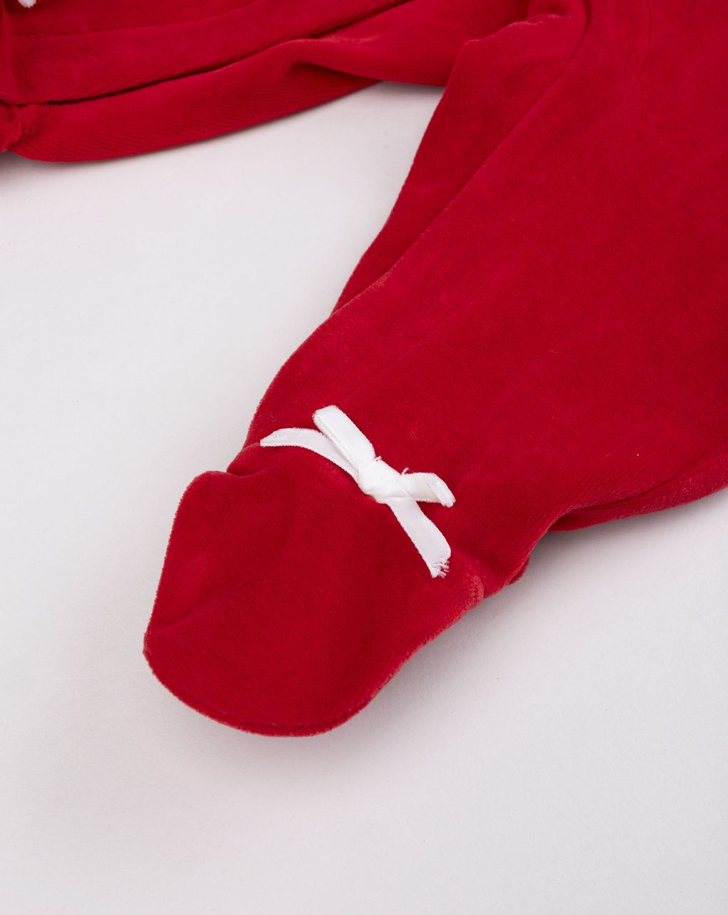 Tutina ciniglia minnie my first christmas rossa bimba