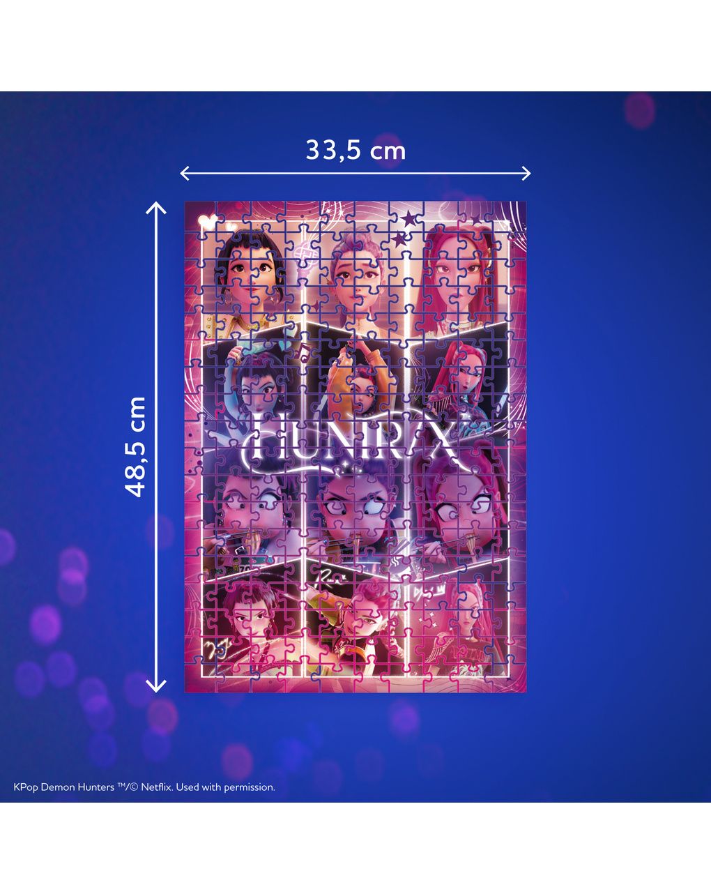 Clementoni - 27242 - puzzle 104 super kpop demon hunters - 2