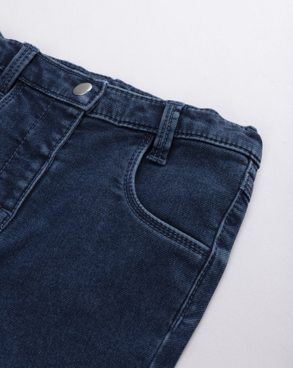 Jeans tasche cuore denim dark bimba
