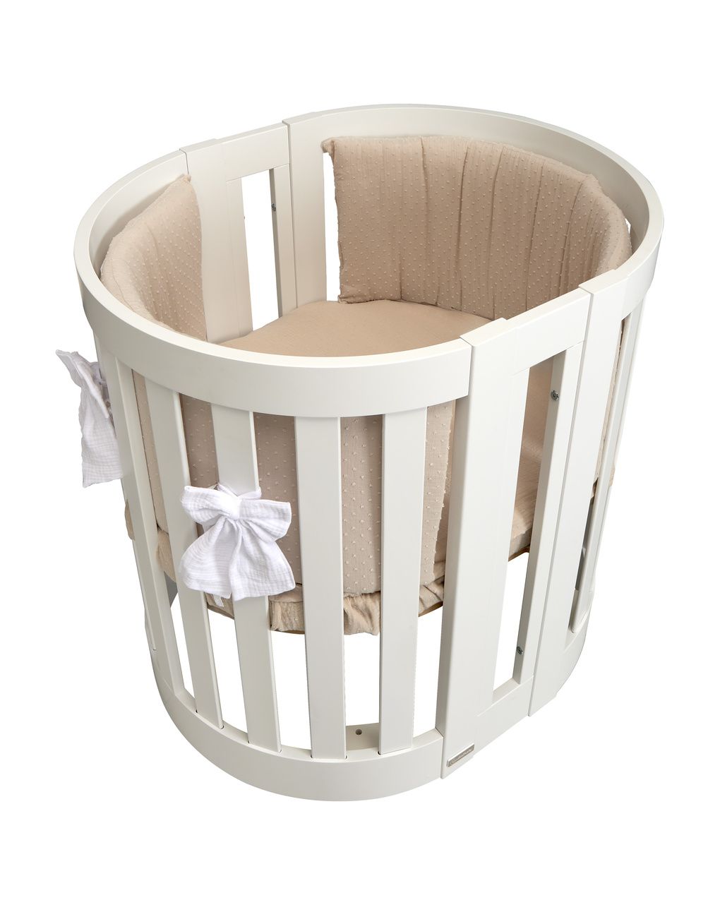 Set letto all-in-one con tessile plumeti sabbia - italbaby