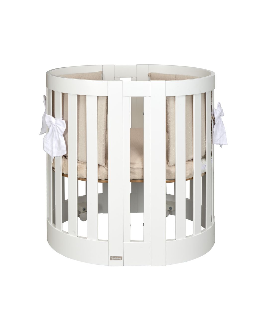 Set letto all-in-one con tessile plumeti sabbia - italbaby
