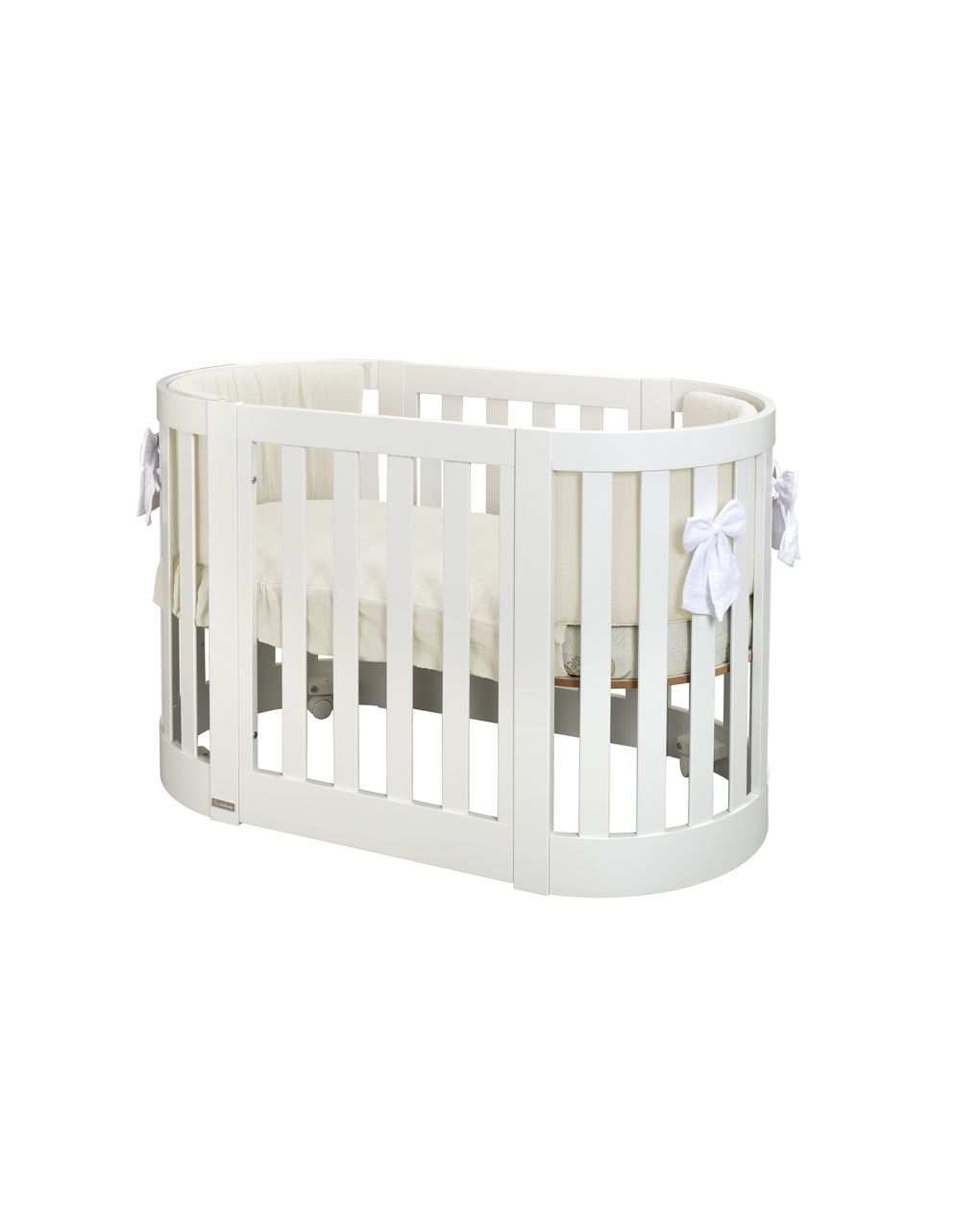 Set letto all-in-one con tessile  plumeti burro - italbaby