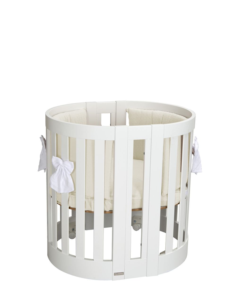Set letto all-in-one con tessile  plumeti burro - italbaby