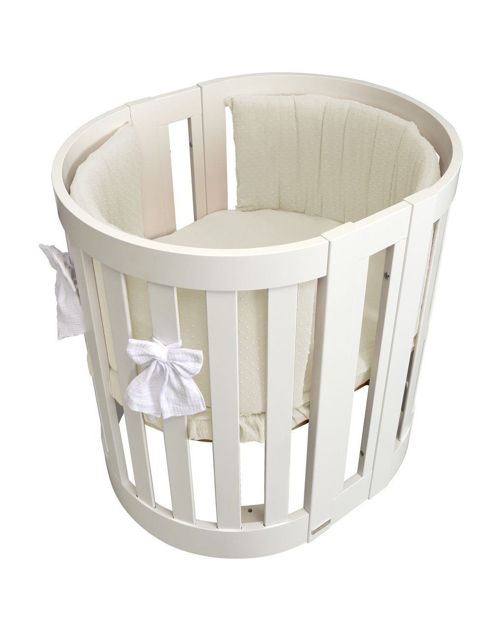 Set letto all-in-one con tessile  plumeti burro - italbaby