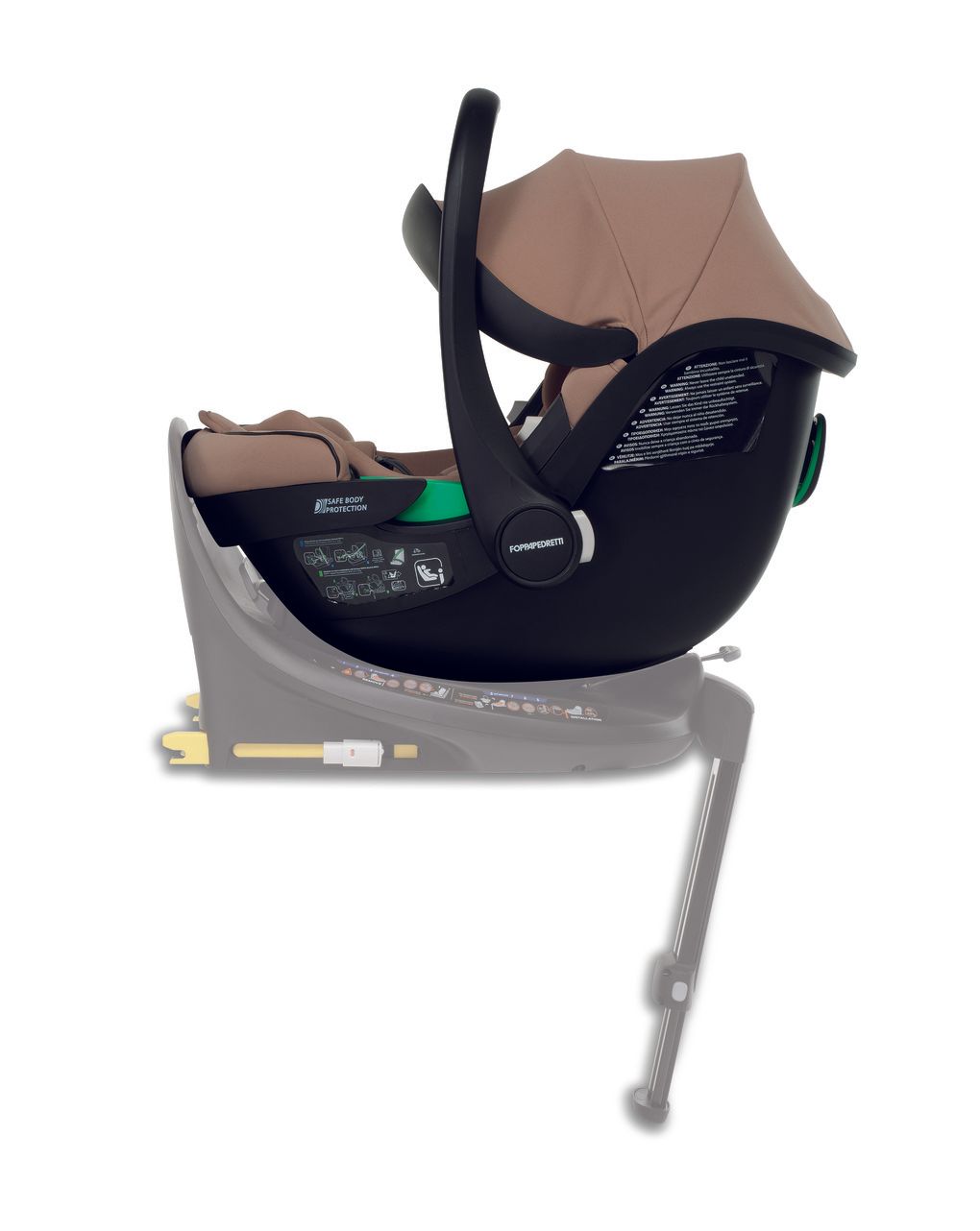 Sistema combinato tictoc pro disk infant gold + adattatore- foppapedretti