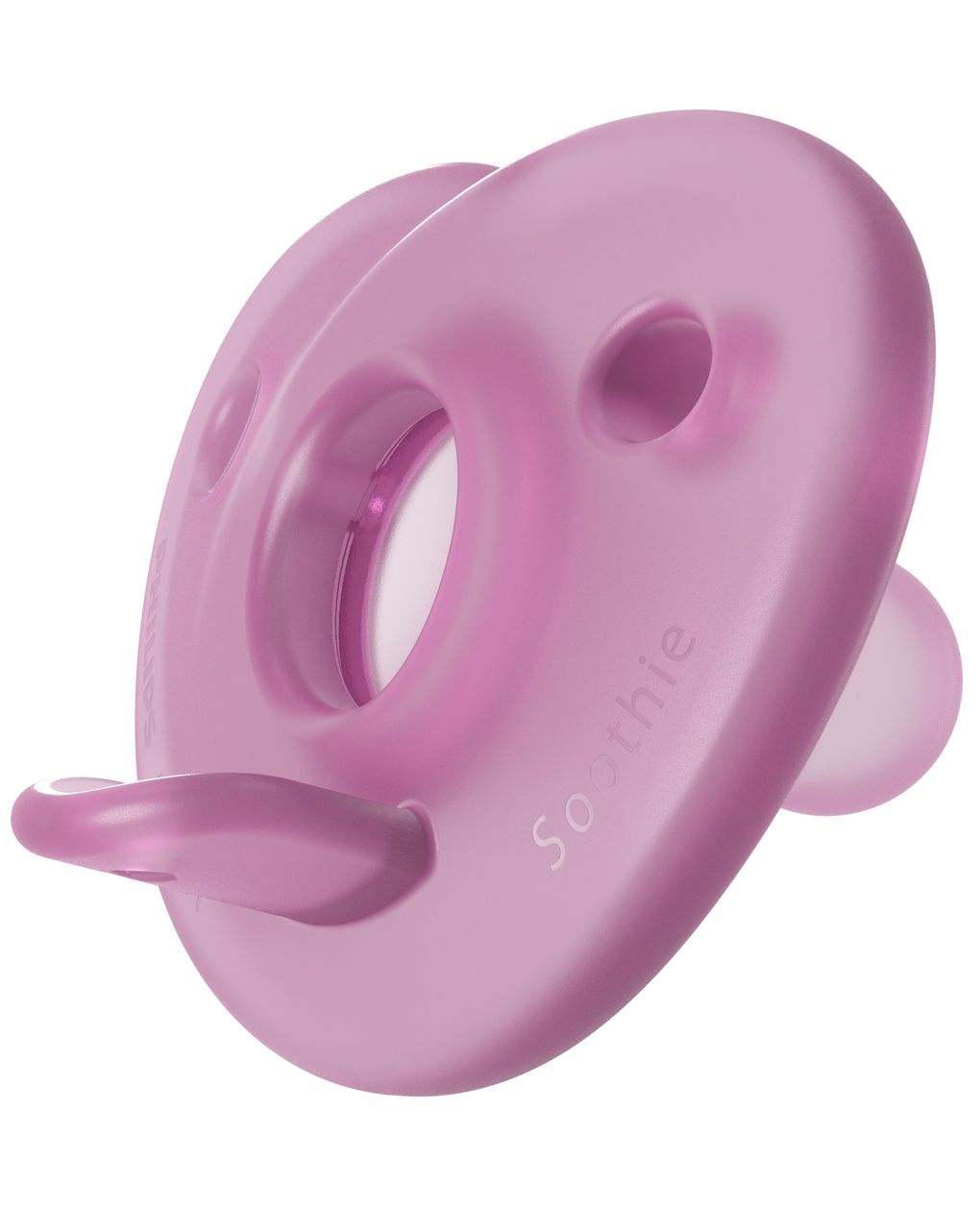 Soothie 0-6m design in silicone no bpa set da 2 soothie rosa - philips avent