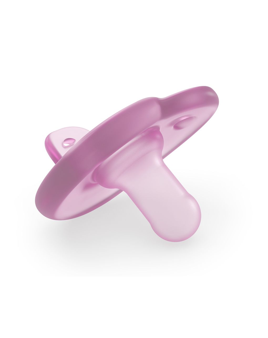 Soothie 0-6m design in silicone no bpa set da 2 soothie rosa - philips avent