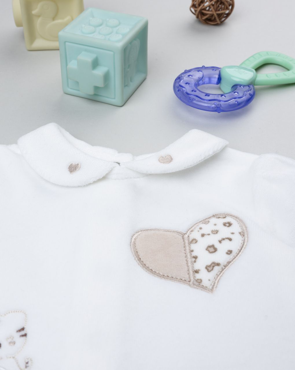 Tutina ciniglia bimba con patch