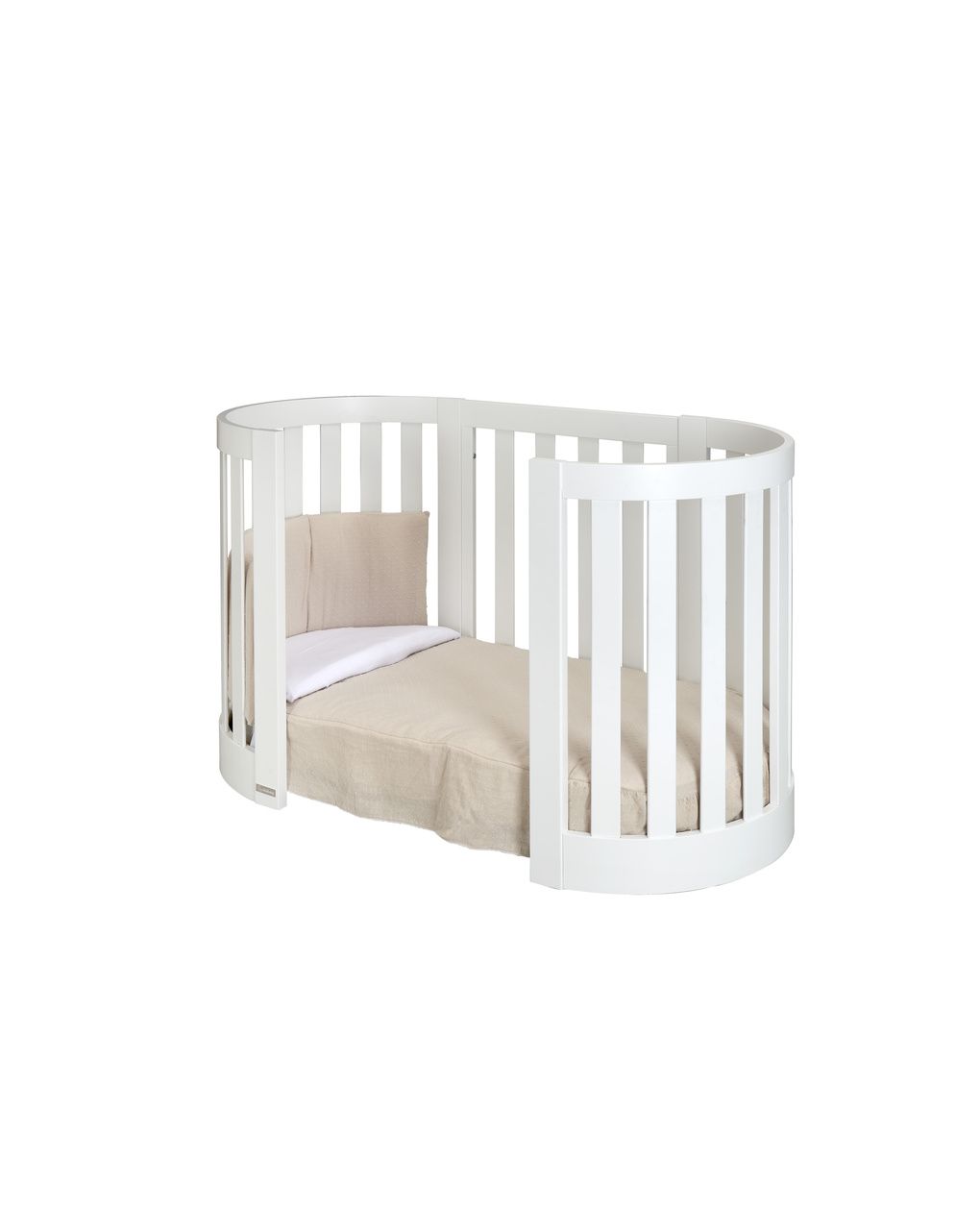 Set letto all-in-one con tessile plumeti sabbia - italbaby