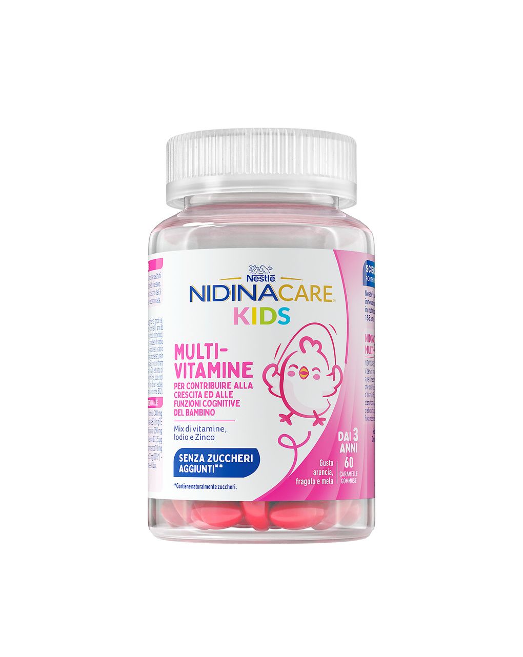 Nidinacare kids multi-vitamine integratore alimentare per bambini da 3 anni - nestle'
