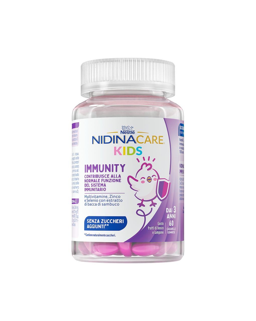 Nidinacare kids immunity integratore alimentare per bambini da 3 anni - nestle'