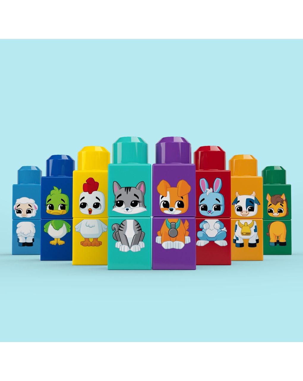 Mega bloks - trattore degli animali