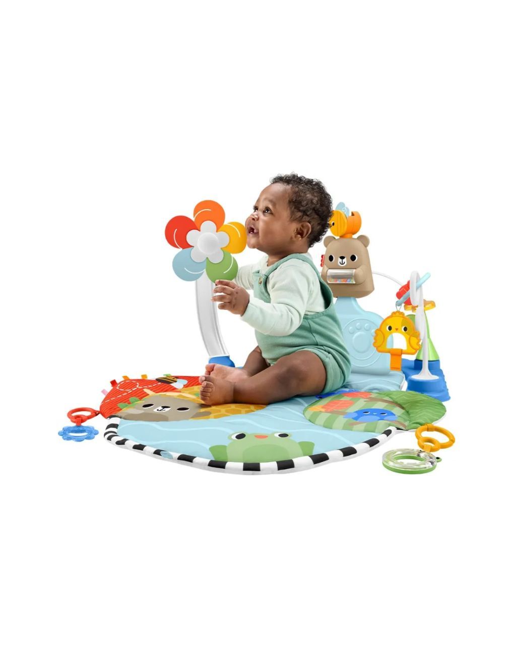 Fisher price palestra di attività 3 in 1 calci e dondolio