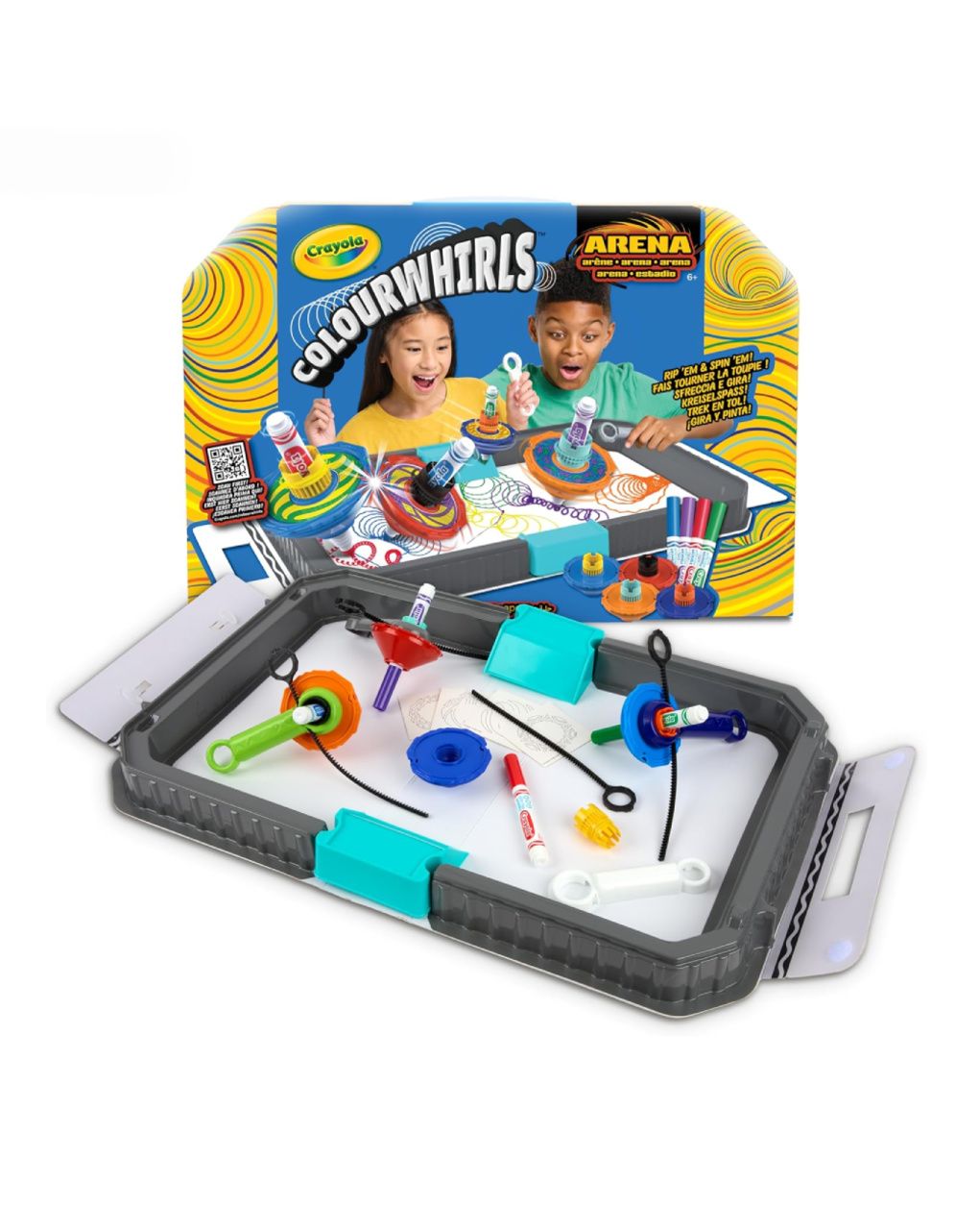 Crayola colourwhirls battle arena