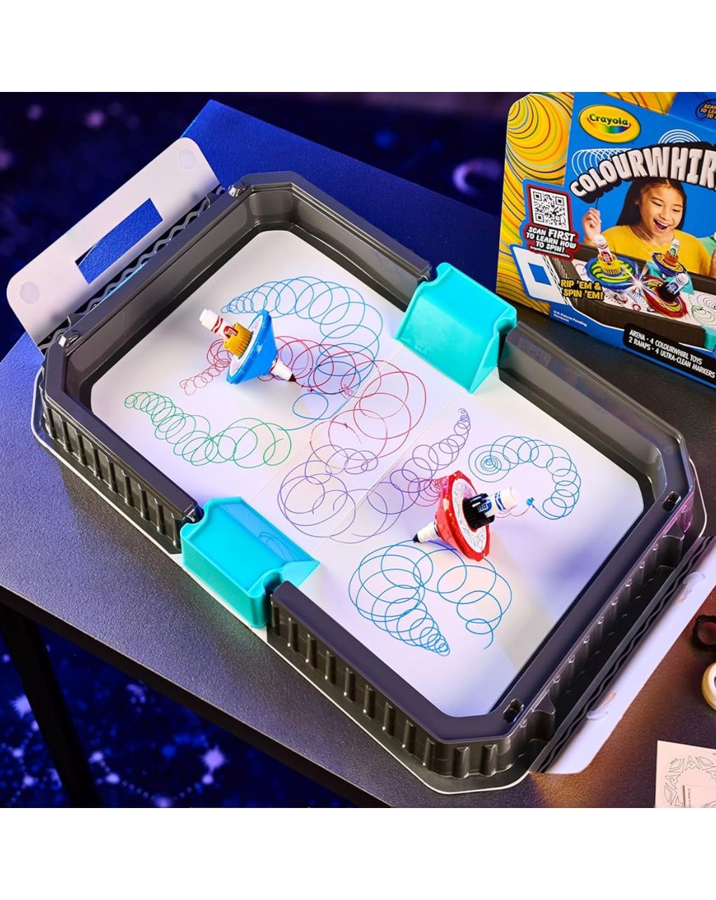 Crayola colourwhirls battle arena