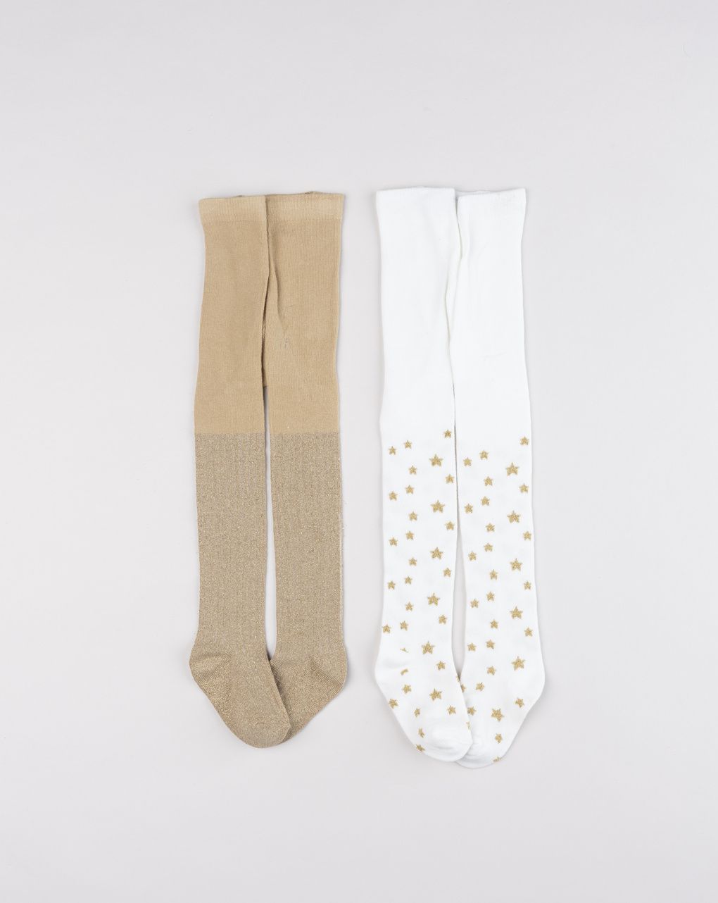 Pack 2 collant elegant bambina