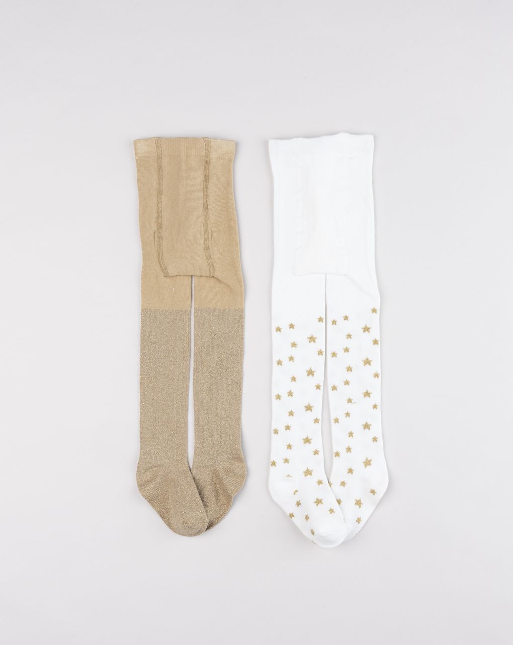 Pack 2 collant elegant bambina