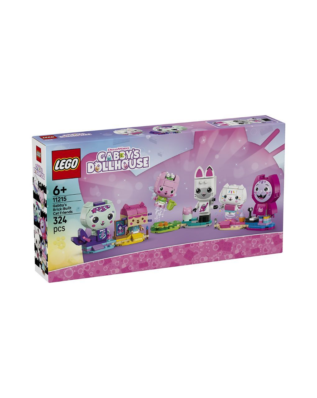 Lego la casa delle bambole di gabby 11215 gli amici gattini di gabby