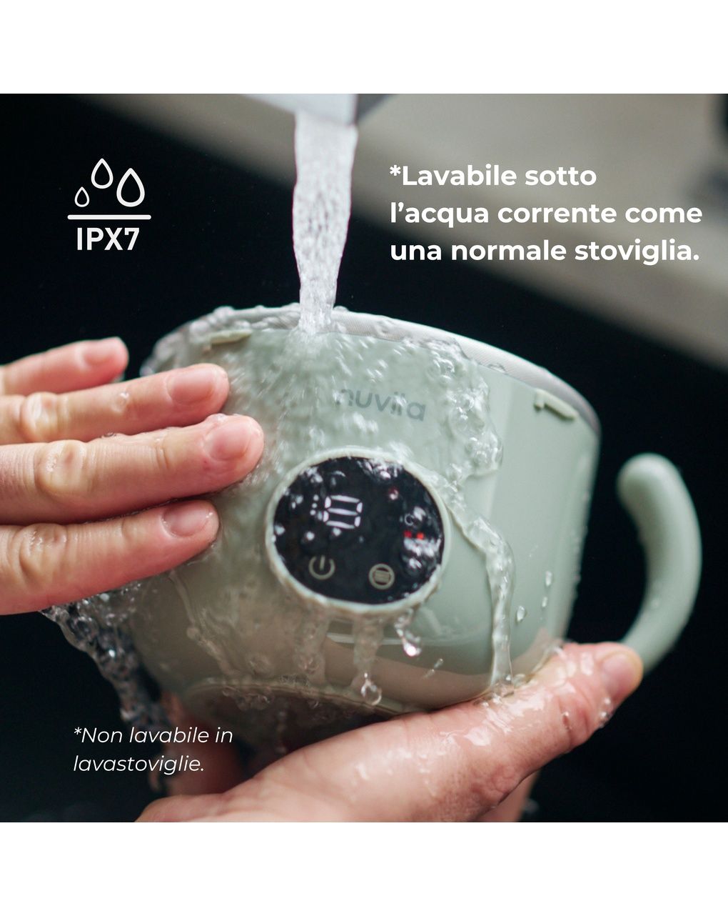 Scaldapappa ricaricabile pappa'n'go -  1980 - nuvita