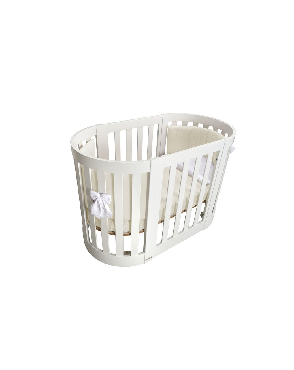 Set letto all-in-one con tessile  plumeti burro - italbaby