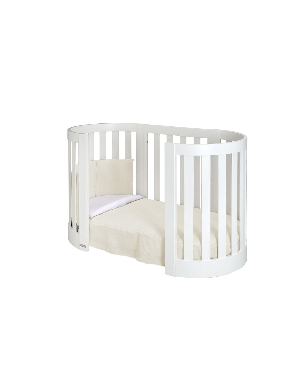 Set letto all-in-one con tessile  plumeti burro - italbaby
