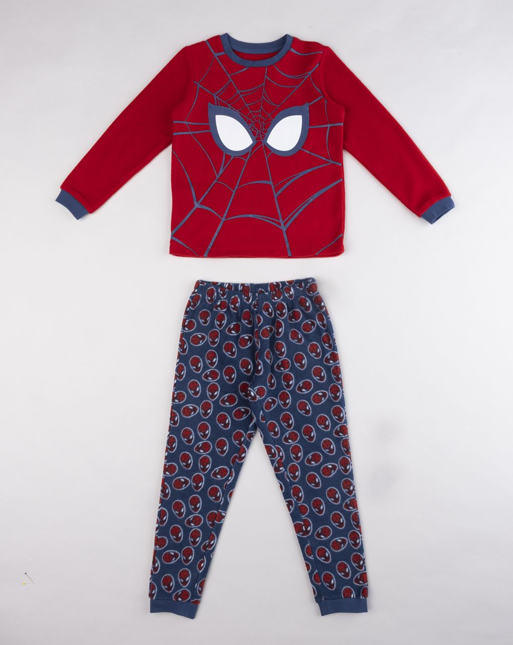 Pigiama in caldo pile bambino "marvel - spiderman"