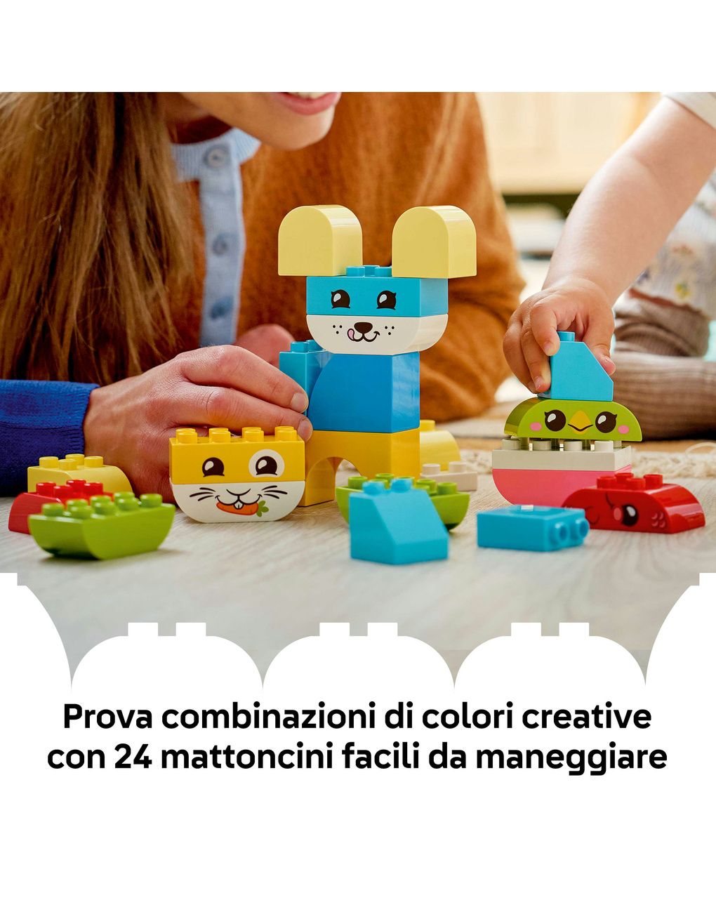 Lego duplo my first animali domestici creativi 3 in 1 - 10477