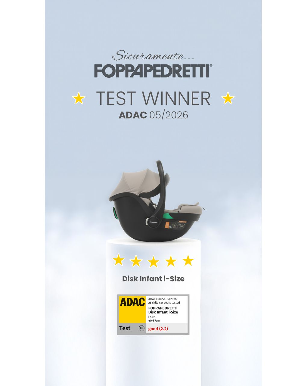 Sistema combinato tictoc pro disk infant midnight - foppapedretti