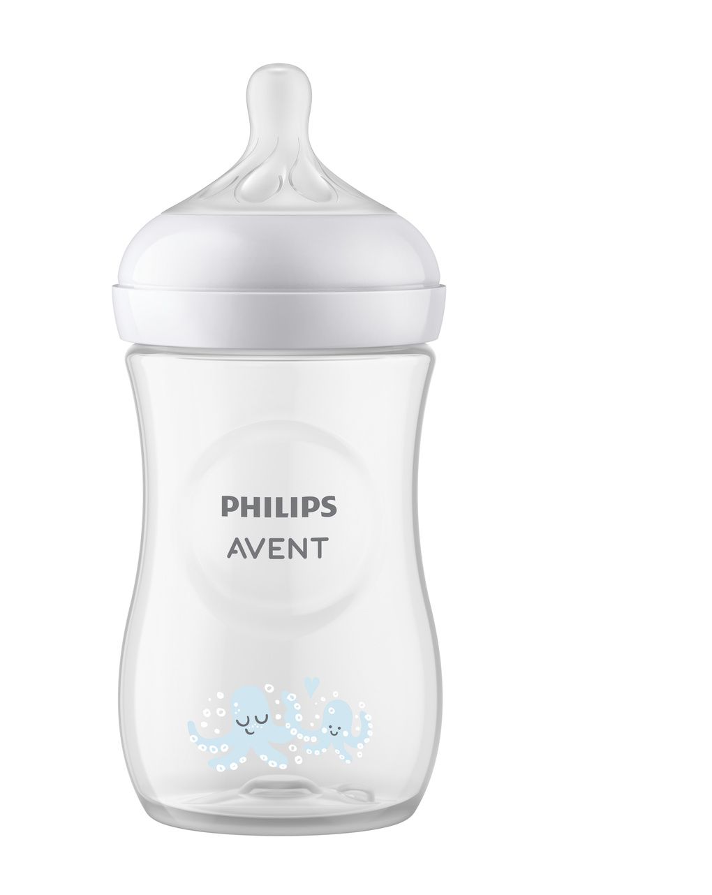 Set regalo con decorazioni mare e succhietti 2 biberon ciuccio ultra air - philips avent