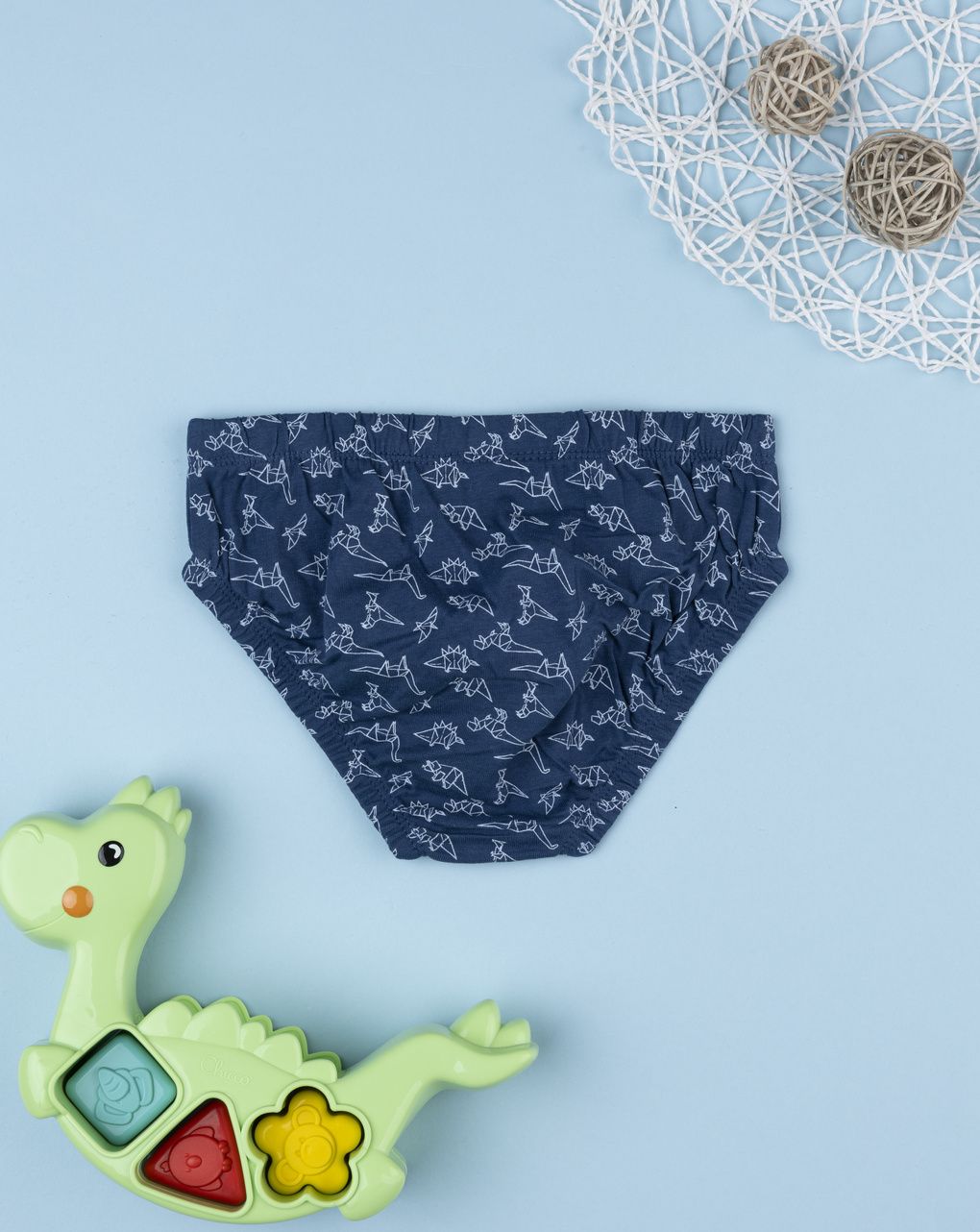Slip bimbo blu dino