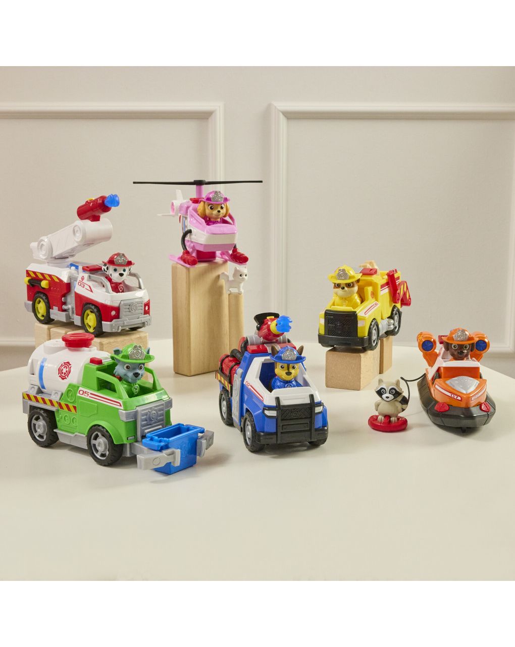 Paw patrol fire rescue: veicolo di chase