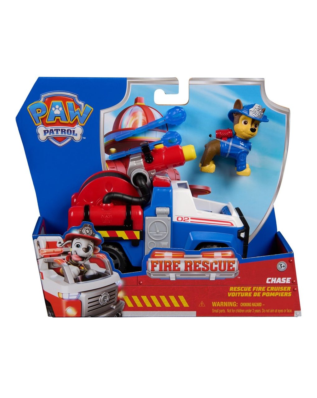 Paw patrol fire rescue: veicolo di chase