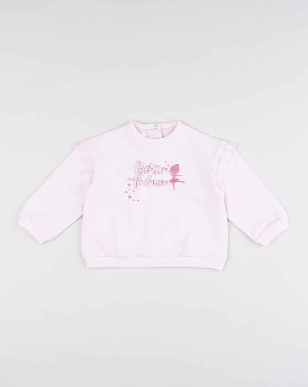 Felpa bimba rosa organic cotton
