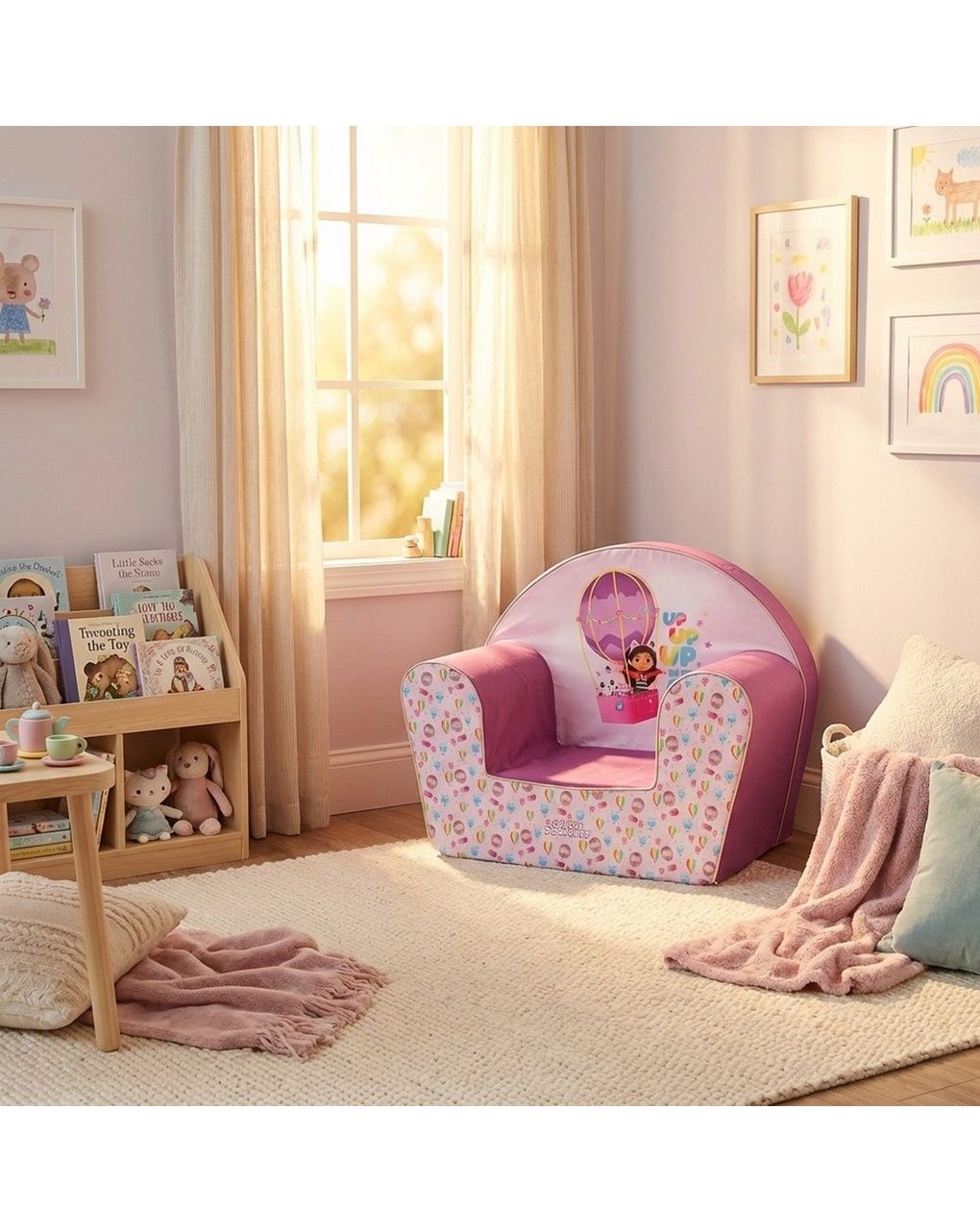 Poltroncina morbida sfoderabile gabby s - universal