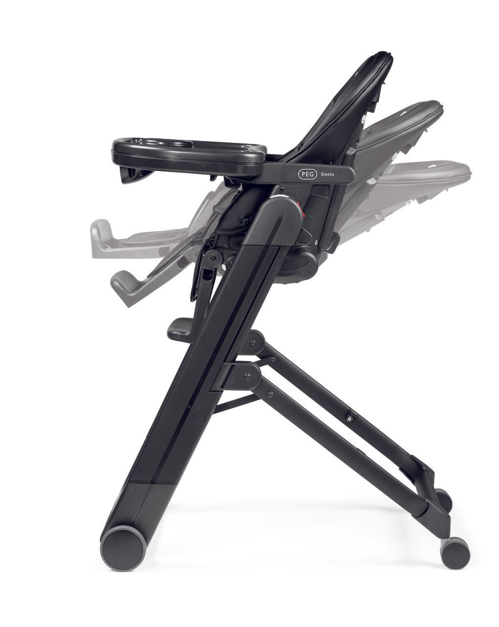 Seggiolone pappa siesta follow me - true black - peg
