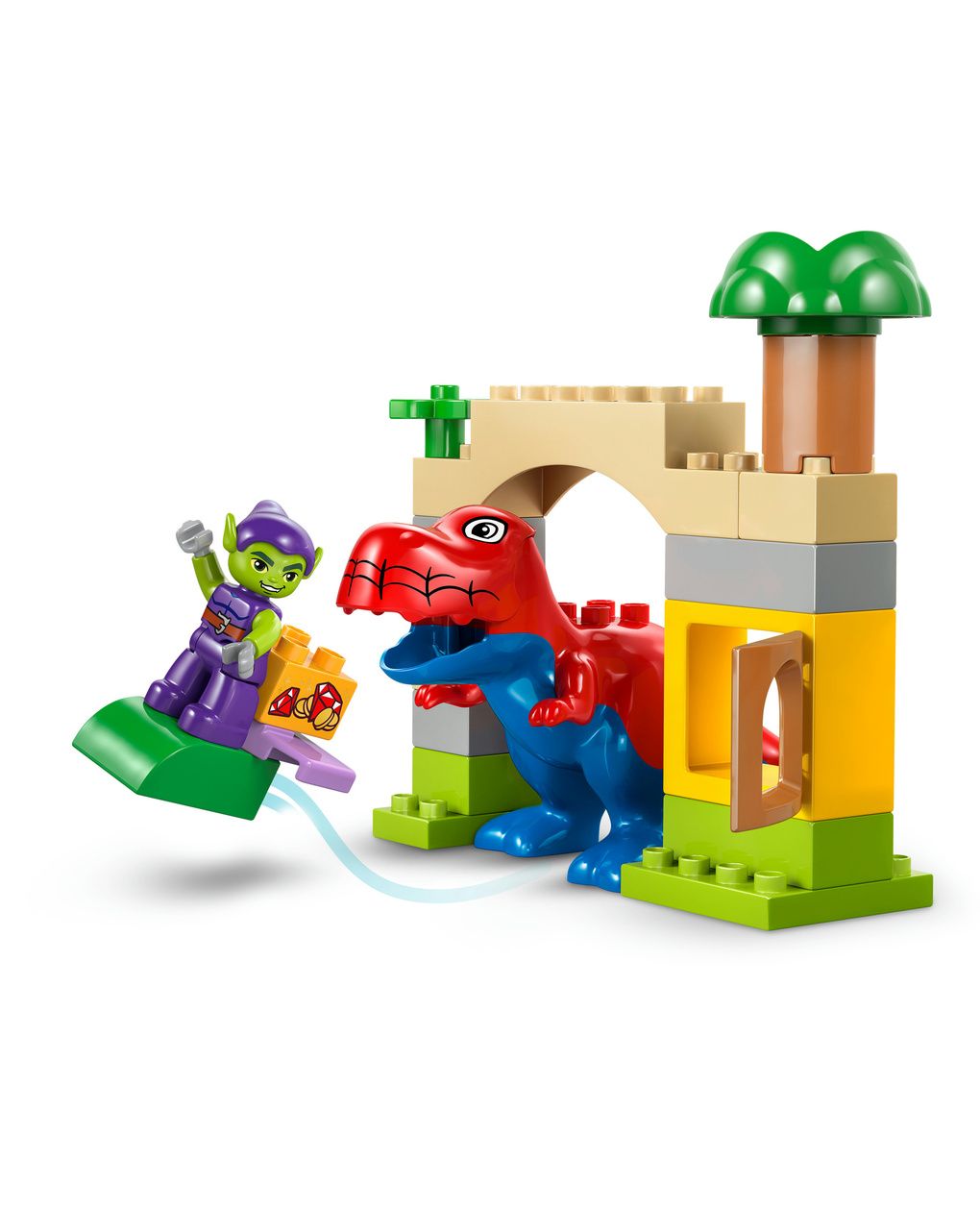 Lego duplo marvel 10463 dinosauro spidey-rex vs. goblin